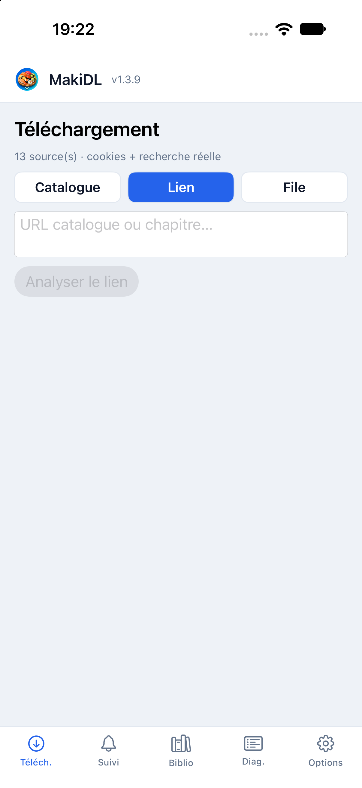 Mode Lien sur iPhone
